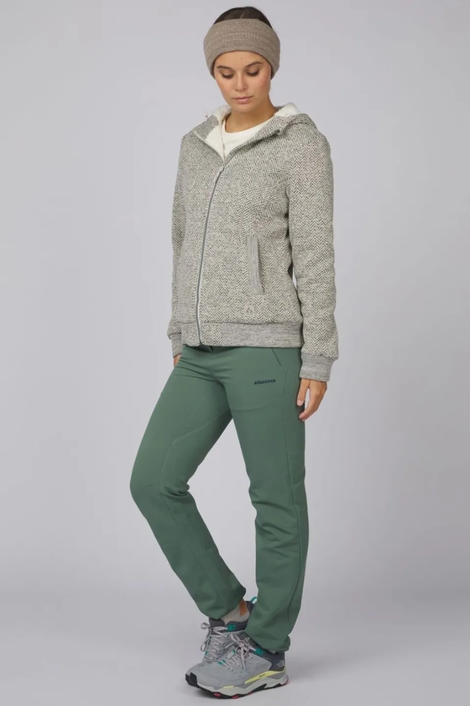 Womens Medina Full Zip Fleece Hoodie