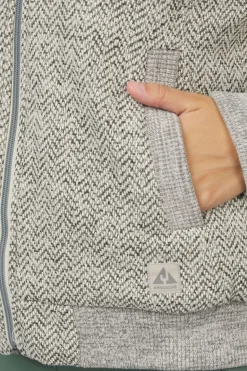 Womens Medina Full Zip Fleece Hoodie