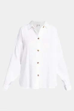 Womens Morning Time Long Sleeve Shirt