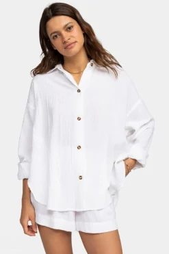 Womens Morning Time Long Sleeve Shirt