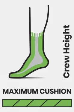 Womens Mountaineer Classic Edition Maximum Cushion Crew Socks