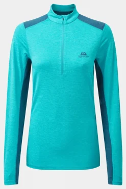 Womens Nava Long Sleeve Zip Top