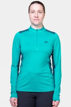 Womens Nava Long Sleeve Zip Top