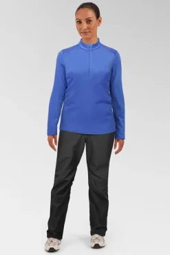 Womens Nava Long Sleeve Zip Top