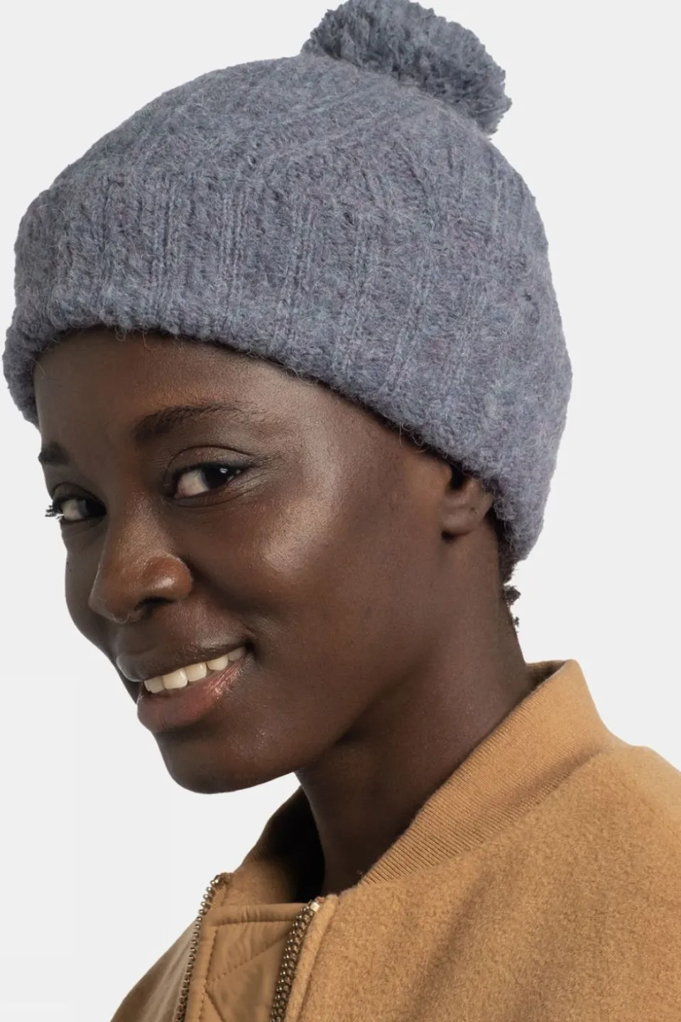 Womens Nerla Knitted Beanie