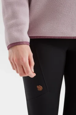 Womens Nervia Snap Neck Pullover Fleece