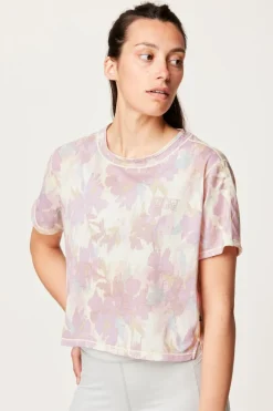 Womens Novita Printed Tech T-Shirt