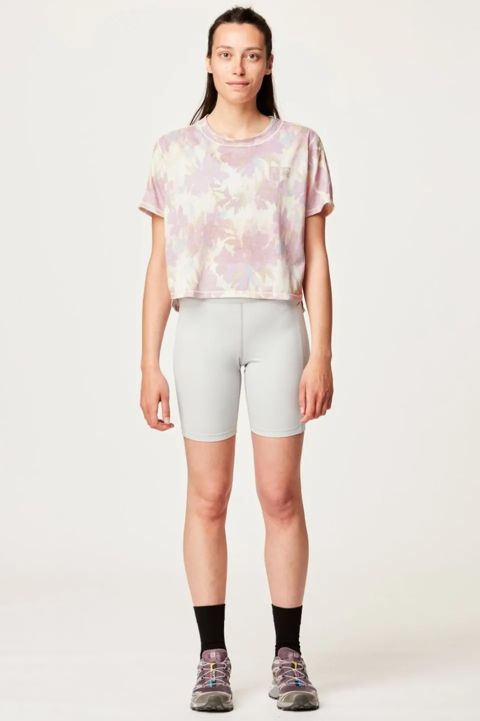 Womens Novita Printed Tech T-Shirt