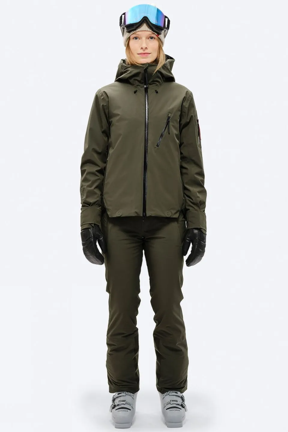 Womens P-5 2L Stretch Insulated Ski Pants - Regular