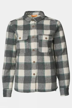 Womens Padded Flannel Shirt