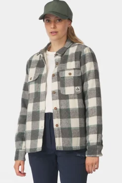 Womens Padded Flannel Shirt