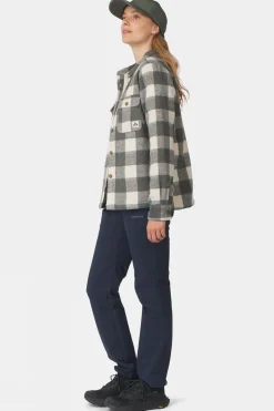 Womens Padded Flannel Shirt