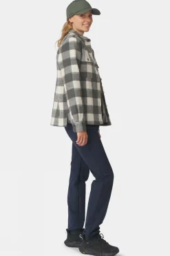 Womens Padded Flannel Shirt