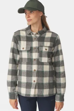 Womens Padded Flannel Shirt