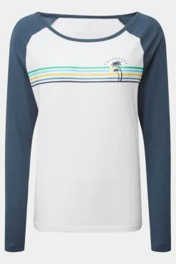 Womens Palm Recycled Long Sleeve T-Shirt