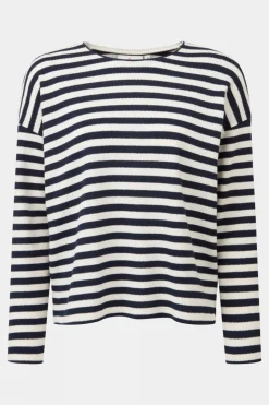 Womens Panorama Striped Long Sleeve T-Shirt