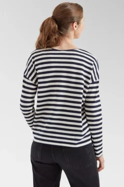 Womens Panorama Striped Long Sleeve T-Shirt