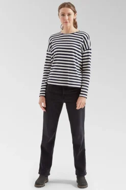Womens Panorama Striped Long Sleeve T-Shirt