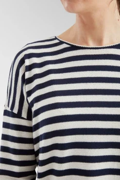Womens Panorama Striped Long Sleeve T-Shirt