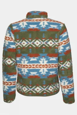 Womens Peniche Jaquard Full Zip Fleece