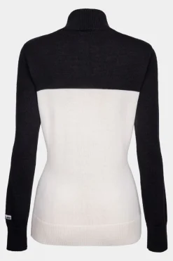 Womens Pepy Knit Half Zip Top