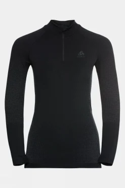 Womens Performance Warm Eco Half Zip Base Layer Top