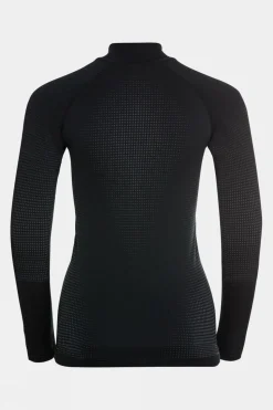 Womens Performance Warm Eco Half Zip Base Layer Top