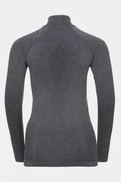 Womens Performance Warm Eco Half Zip Base Layer Top