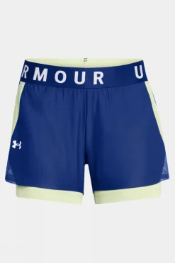 Womens Play Up 2-In-1 Running Shorts