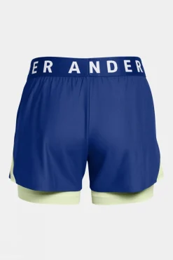 Womens Play Up 2-In-1 Running Shorts