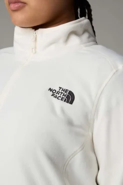 Womens Plus Size 100 Glacier Quarter Zip Fleece