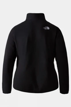 Womens Plus Size 100 Glacier Quarter Zip Fleece