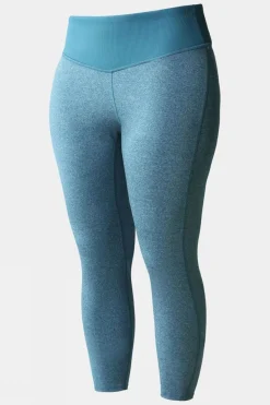 Womens Plus Size EcoActive Dune Sky 7/8 Leggings