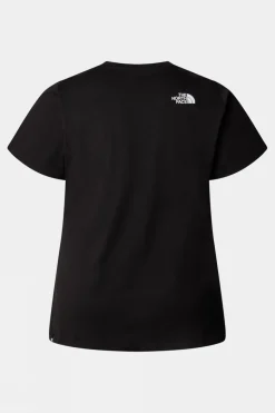 Womens Plus Size Simple Dome T-Shirt