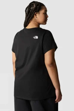 Womens Plus Size Simple Dome T-Shirt