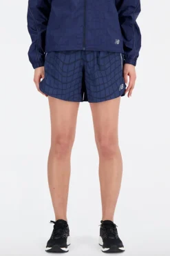Womens Printed Impact Run 5" Shorts