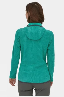 Womens R1 Air Full-Zip Hoodie Fleece Jacket