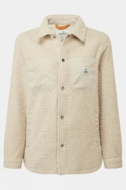 Womens Rappel Recycled Sherpa Oversized Shirt