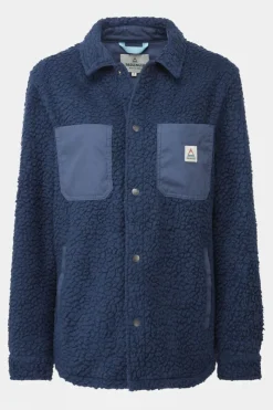 Womens Rappel Recycled Sherpa Oversized Shirt