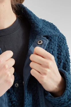 Womens Rappel Recycled Sherpa Oversized Shirt