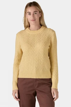 Womens Recycled Wool Crewneck Knitted Jumper