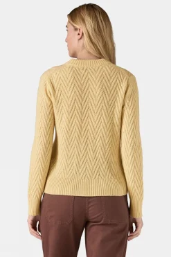 Womens Recycled Wool Crewneck Knitted Jumper