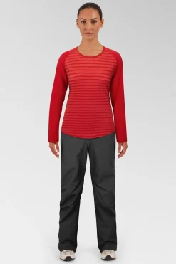 Womens Redline Long Sleeve T-Shirt