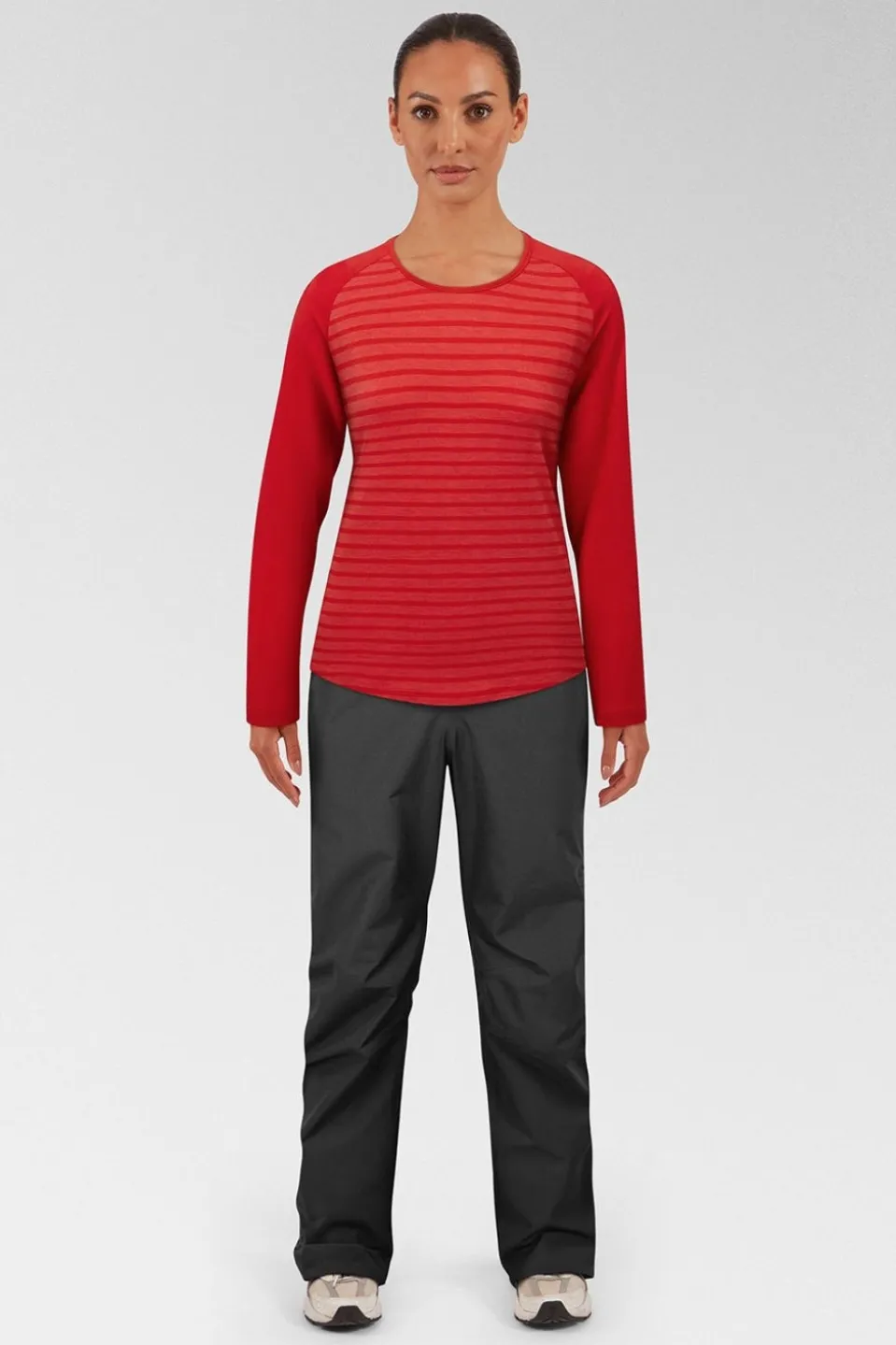 Womens Redline Long Sleeve T-Shirt