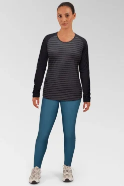 Womens Redline Long Sleeve T-Shirt