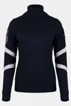 Womens Retro Patch Jumper