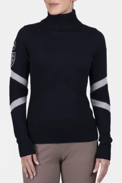 Womens Retro Patch Jumper