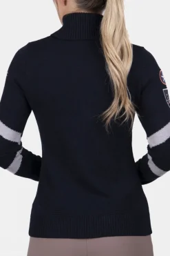 Womens Retro Patch Jumper