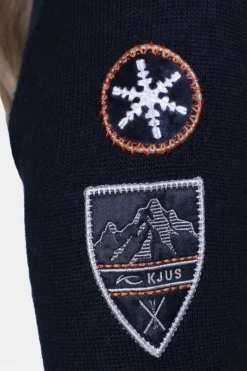 Womens Retro Patch Jumper