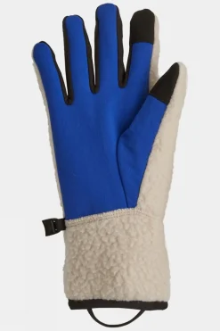 Womens Retro Pile Fleece Gloves